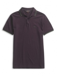 Поло Ben Sherman Classic Pique (темно-бордовый)